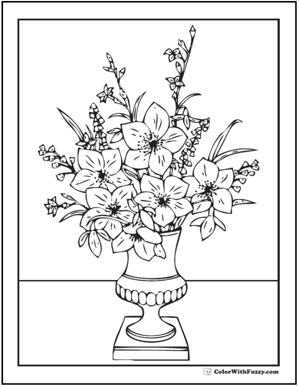 Detailed Coloring Pages For Kids