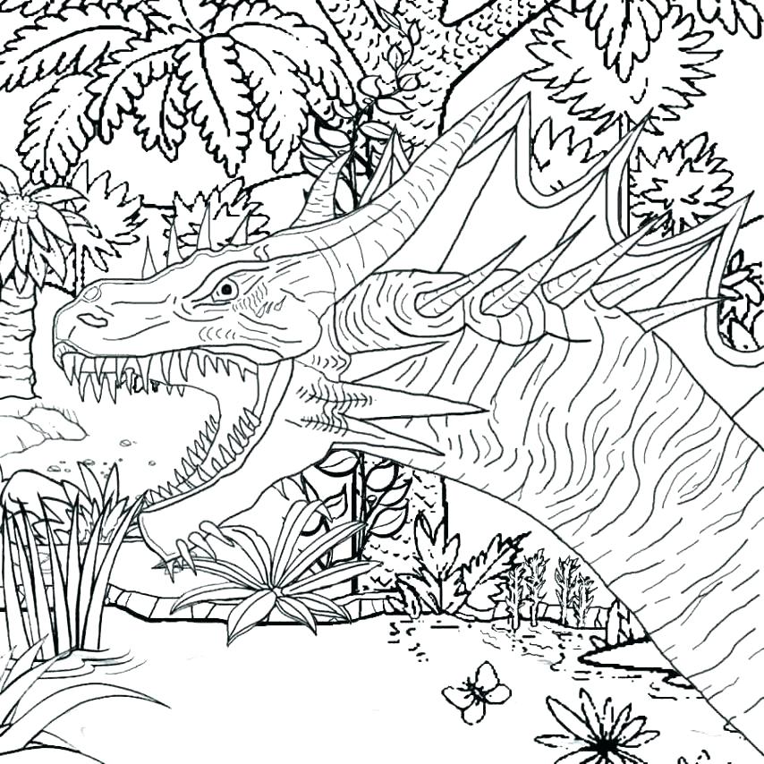 854x854 Detailed Coloring Pages For Older Kids