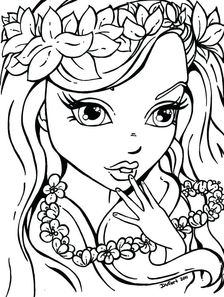 735x975 Teenage Girl Coloring Pages Teen Color Pages Coloring Sheets