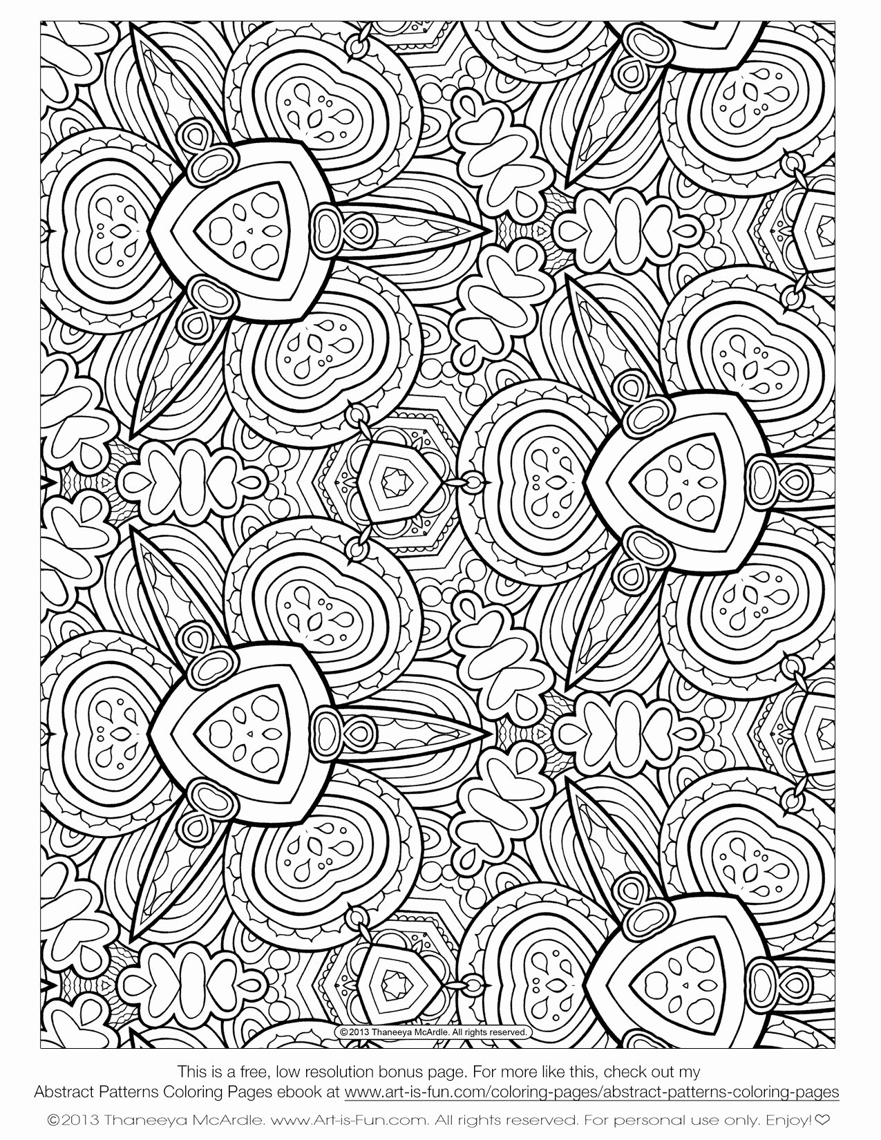 1275x1650 Awesome Image Of Detailed Abstract Coloring Pages For Teenagers