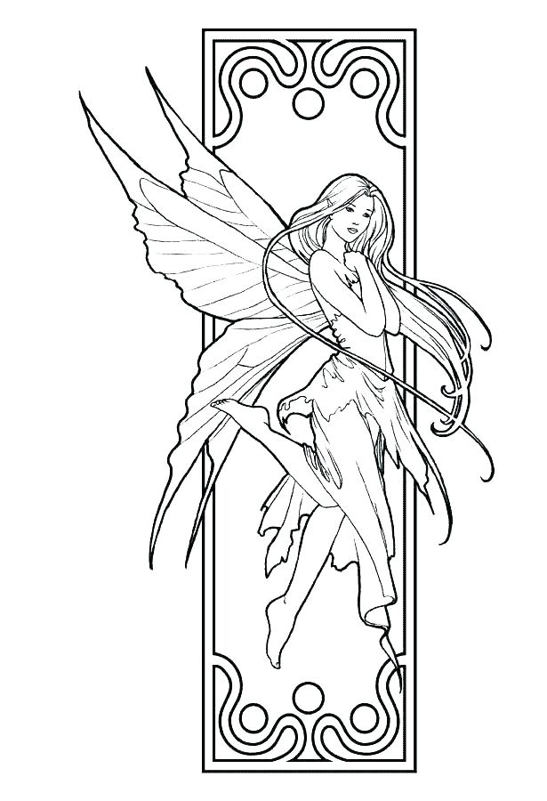 615x900 Fairy Coloring Pages To Print Fairy Coloring Pages To Print Fairy