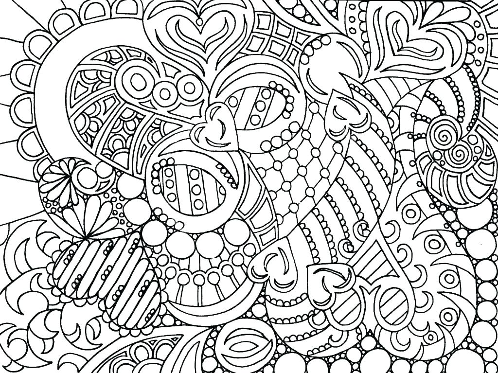 1024x767 Detailed Color Pages Pattern Pictures To Colour Free Detailed