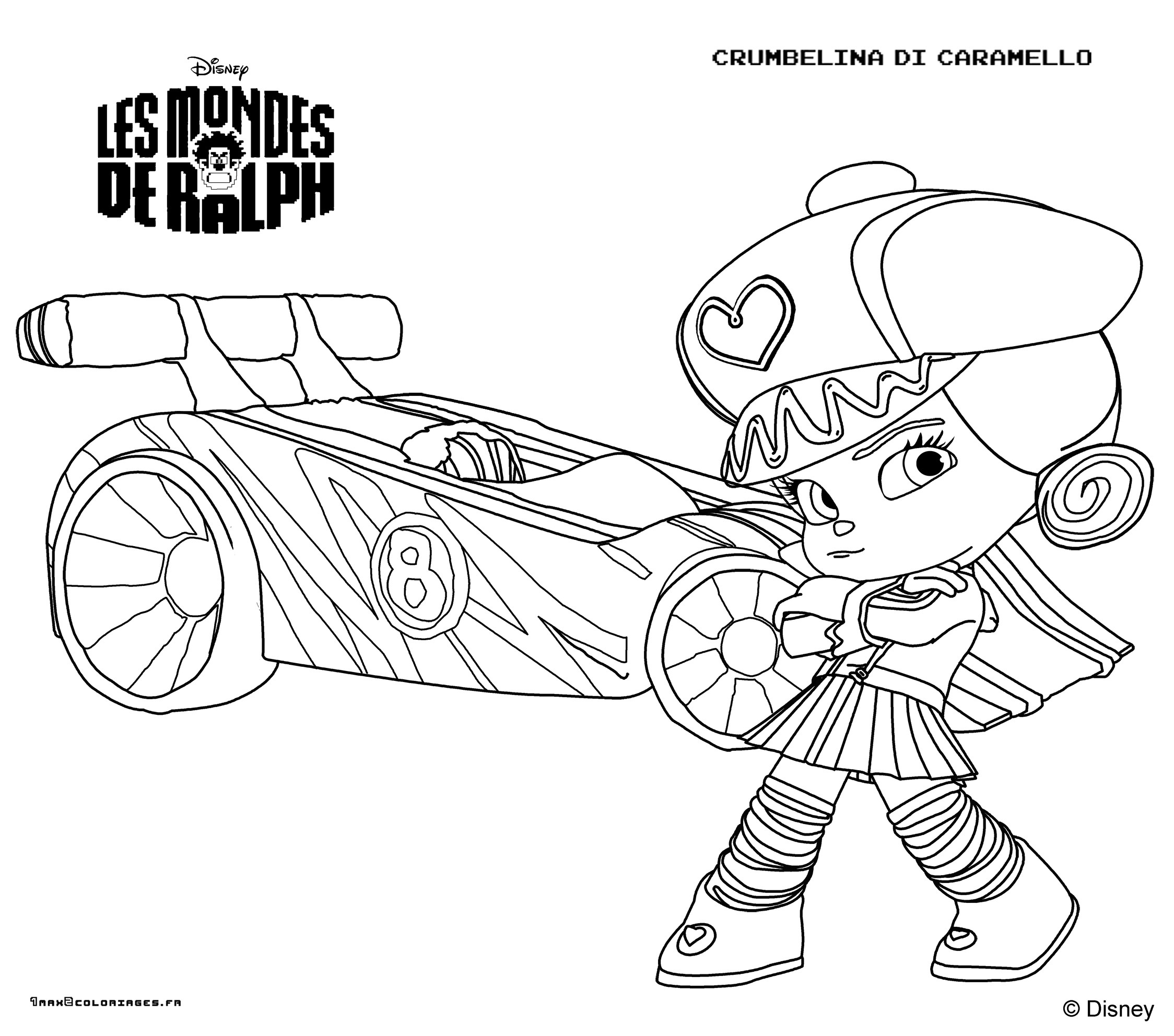 2248x1984 Disney Coloring Pages Wreck It Ralph