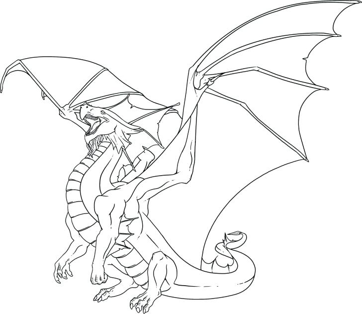 728x631 Dragon Coloring Pages Toothless Free Dragons Animal Sheets Ball Z