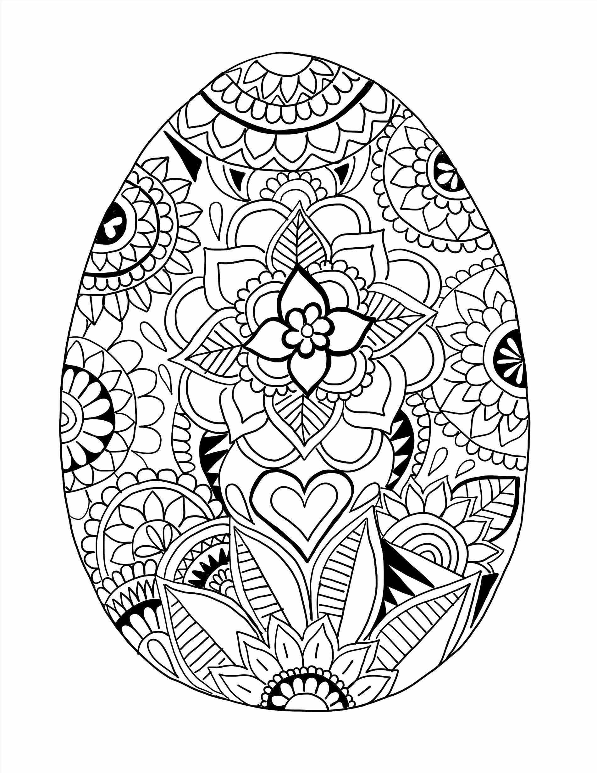 1899x2457 Five Detailed Easter Egg Coloring Pages S Page For Kids Printables