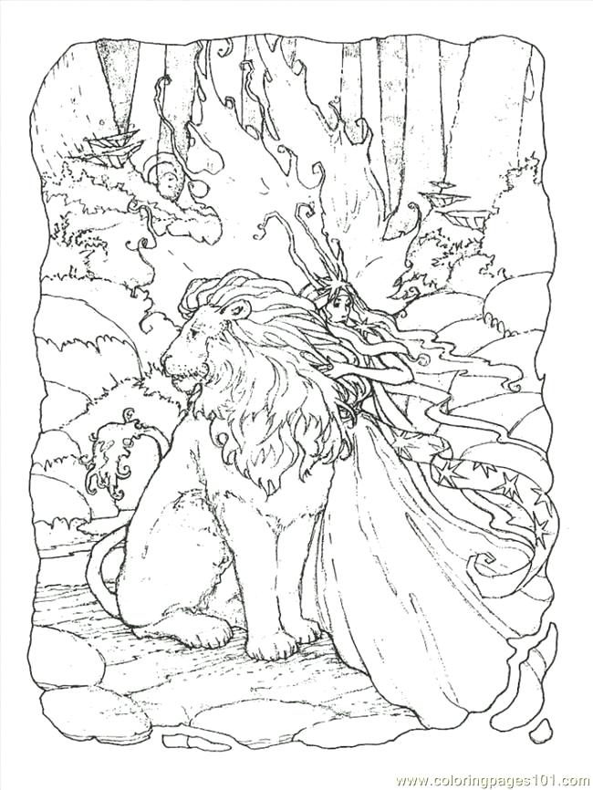 650x866 Beautiful Fantasy Coloring Pages For Adults For Jade Summer