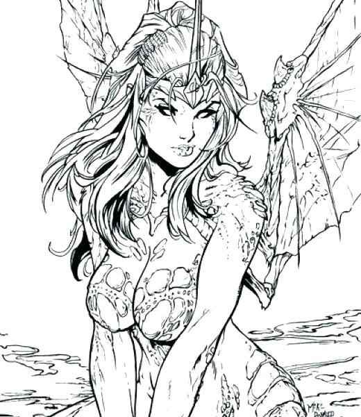 520x600 Best Colouring Pages Images On Coloring Books Fantasy Serpent