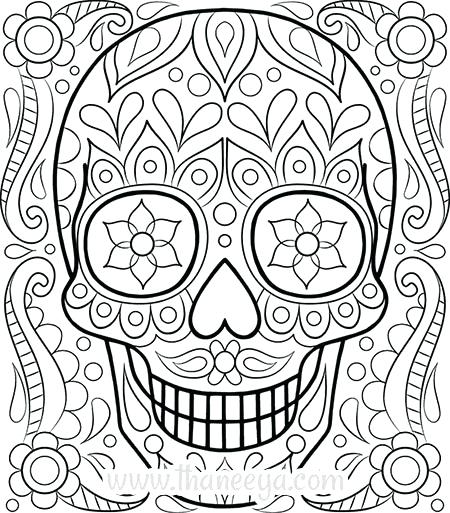 450x513 Free Advanced Mandala Coloring Pages Happy Campers Page By Adult