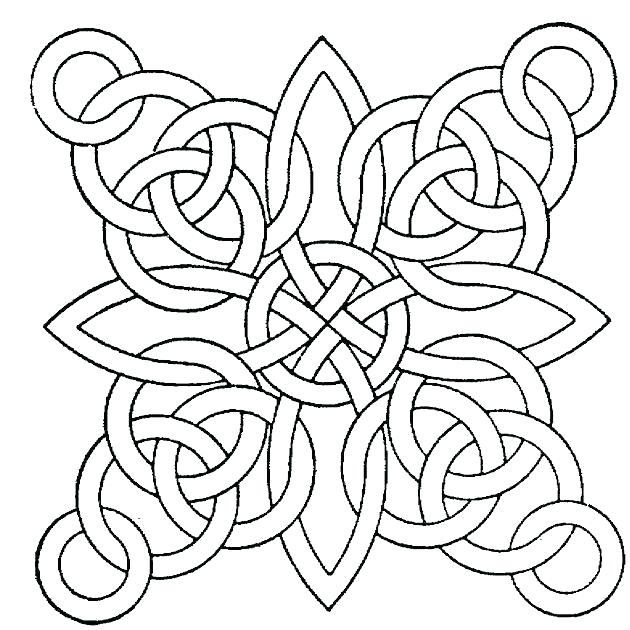 630x630 Geometric Pattern Coloring Pages Geometric Designs Coloring Pages