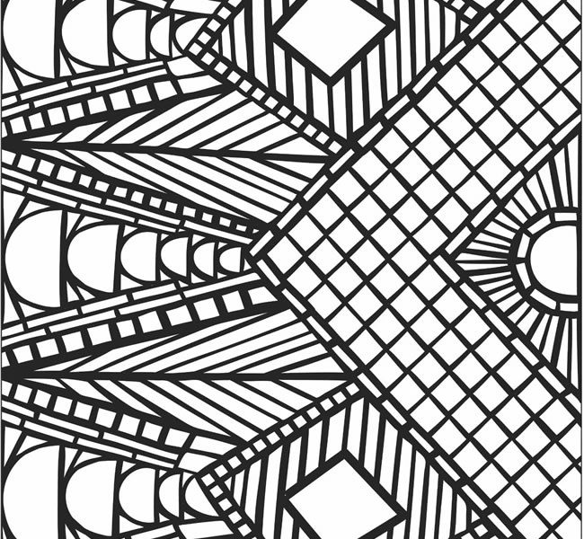 650x600 Pattern Color Sheets Coloring Page Ideas