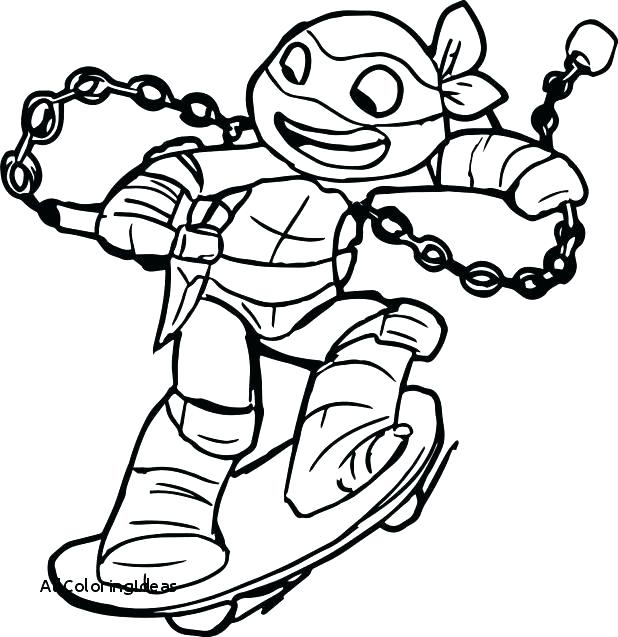 618x637 Teenage Mutant Ninja Turtles Coloring Pages Free Free Teenage