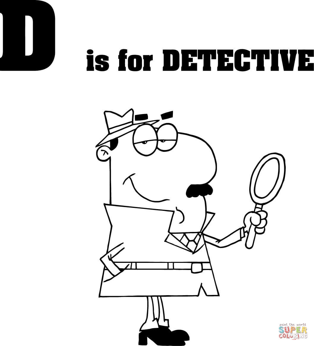 1057x1165 Fresh Detective Coloring Pages Gallery Free Coloring Pages