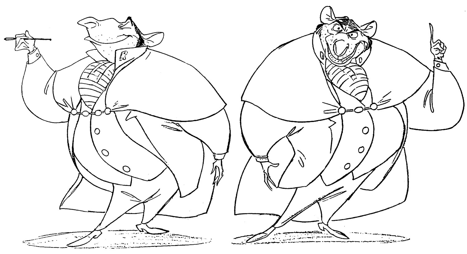 1500x818 Coloring Page Disney Coloring Page The Great Mouse Detective