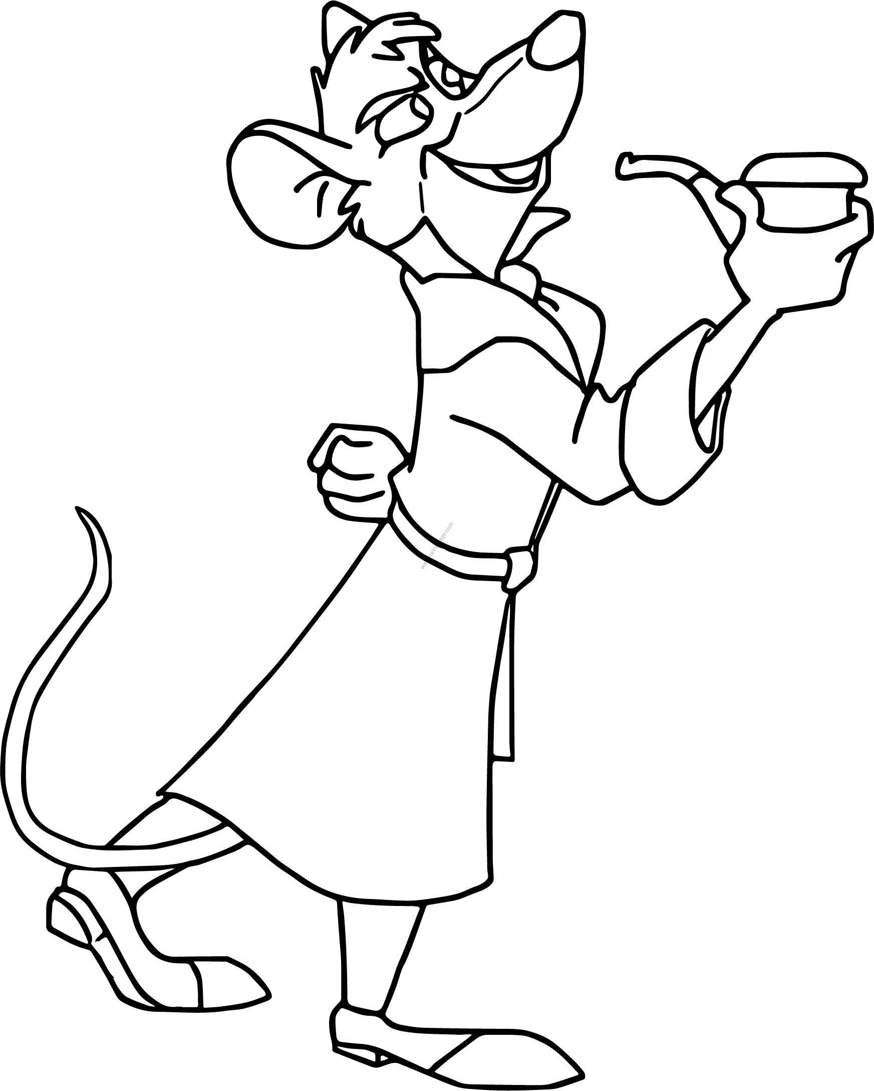 1745x2176 The Great Mouse Detective Basil Of Baker Street Cartoon Coloring