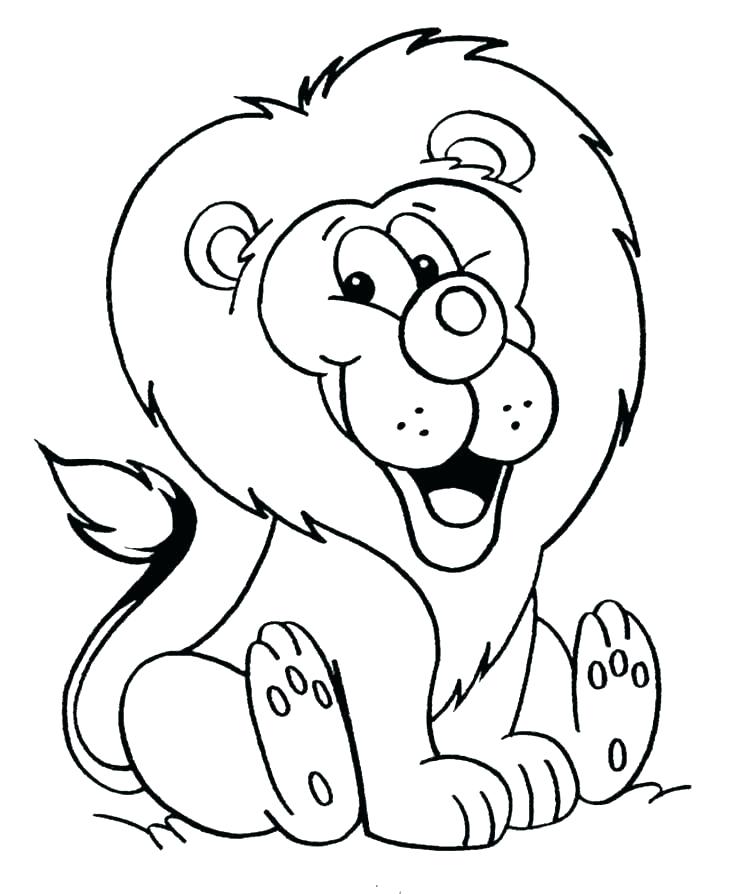 736x894 Lions Coloring Pages Male Lion Coloring Page Bc Lions Coloring