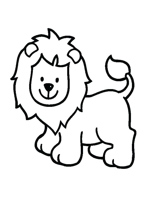595x841 Lions Coloring Pictures Cartoon Male Lion Coloring Page Detroit