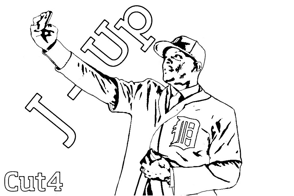 1024x682 Detroit Tigers Coloring Pages