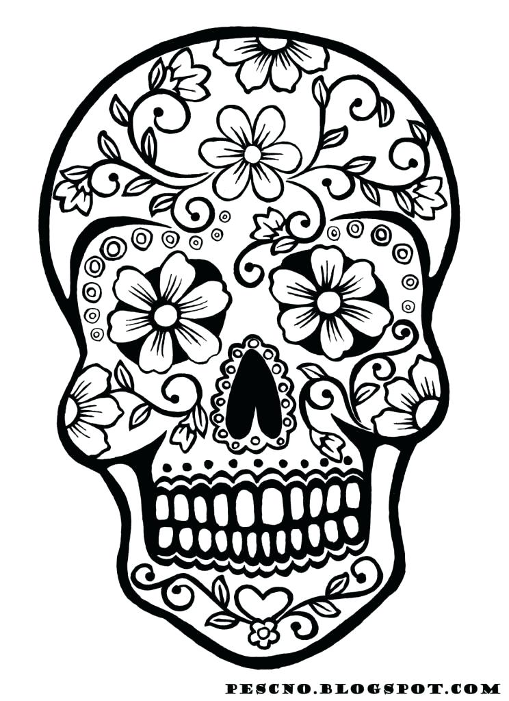 744x1024 Halloween Color Pages