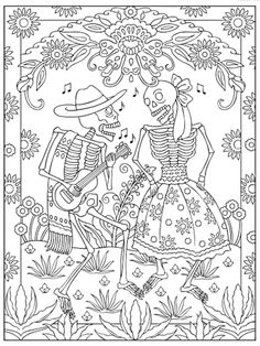 236x314 Peaceful Ideas Dia De Los Muertos Coloring Book 1000 Images About