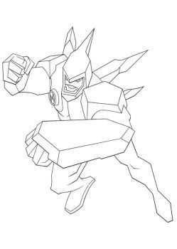 249x350 Diamondhead Change Of Ben Coloring Page Books