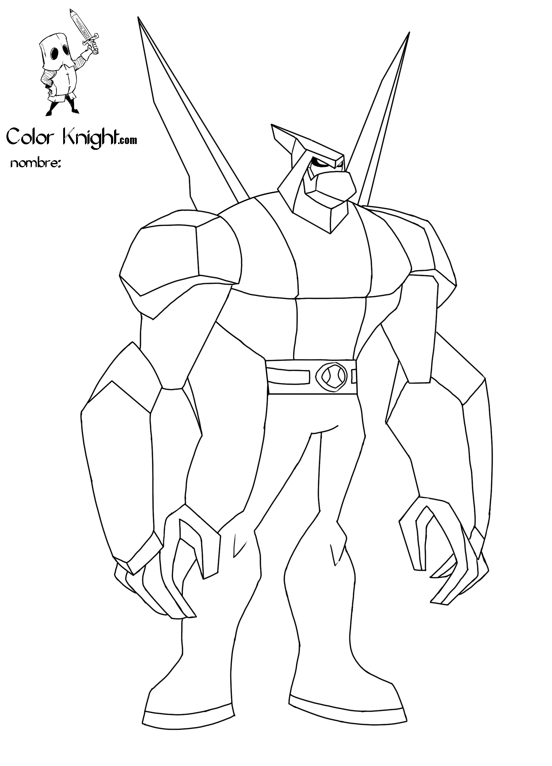 1800x2500 Awesome Fine Diamond Head Ben 10 Coloring Pages Example Resume