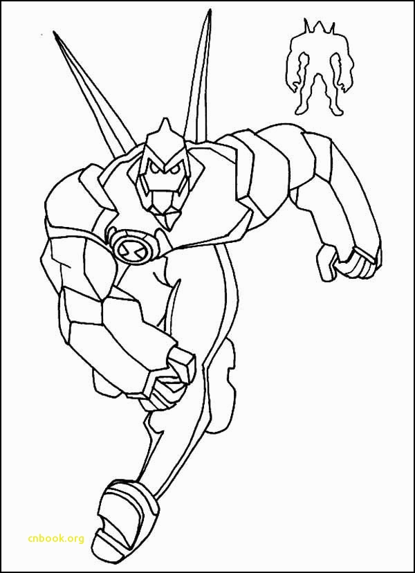 600x828 Ben 10 Diamondhead Coloring Pages Online Coloring Book