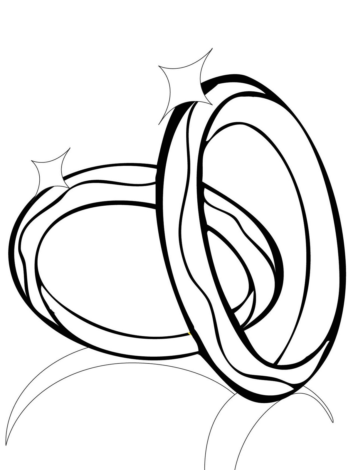 1236x1600 Wedding Rings Coloring Page, Wedding Ring Coloring Pages