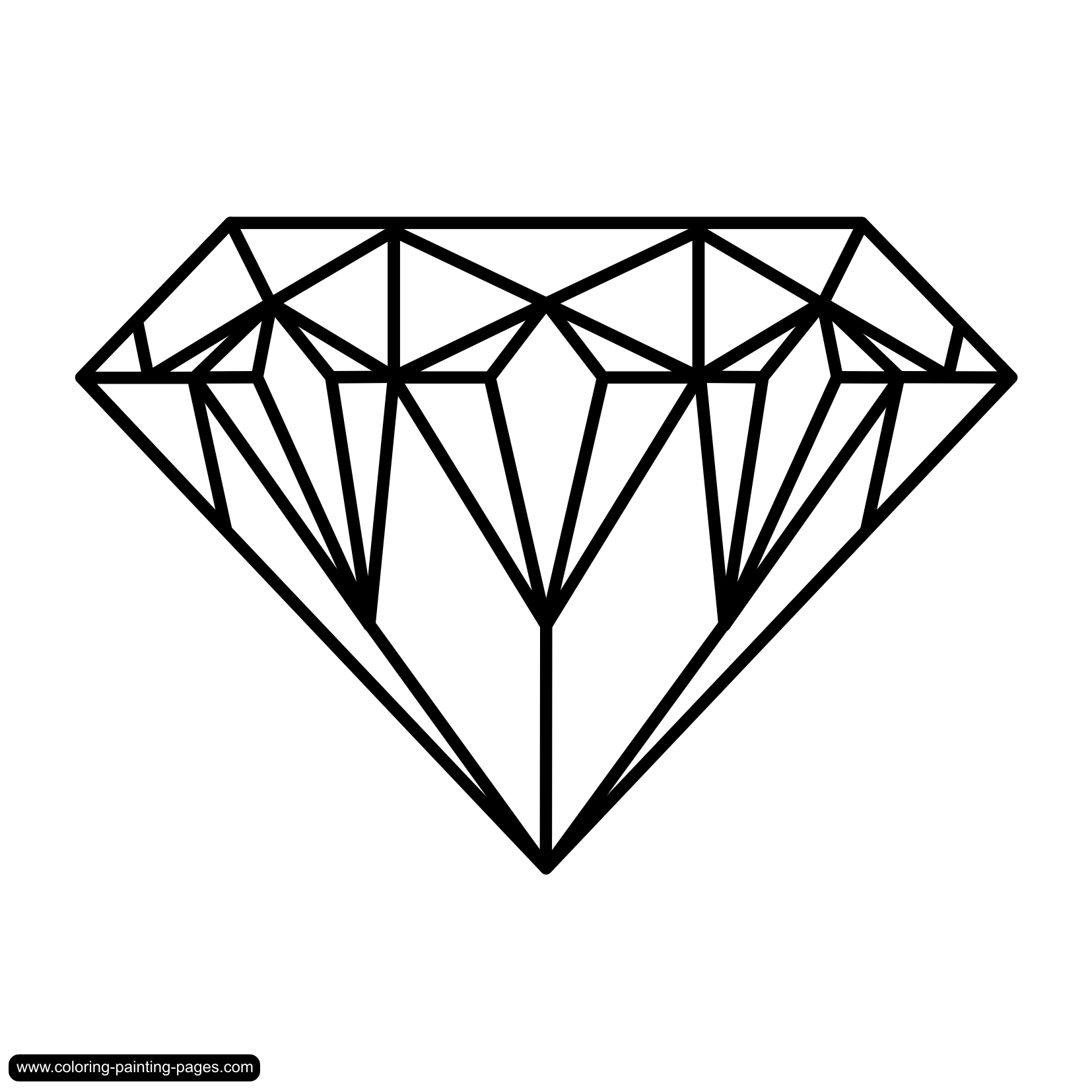 1654x1654 Diamond Coloring Page New Diamond Ring Coloring Pages Clipart Best
