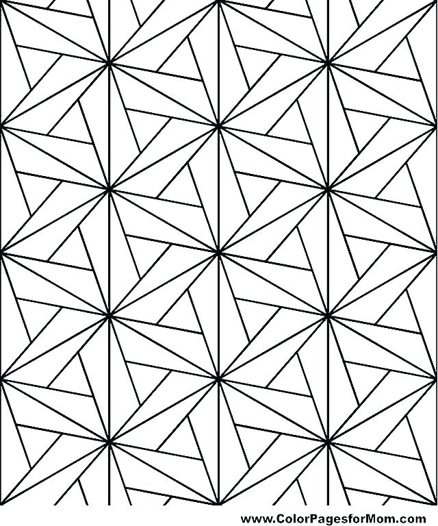 640x768 Geometric Shape Coloring Pages Medium Size Of Shapes Coloring
