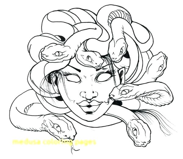 600x521 Rattlesnake Coloring Page Coloring Pages Of A Snake Medusa