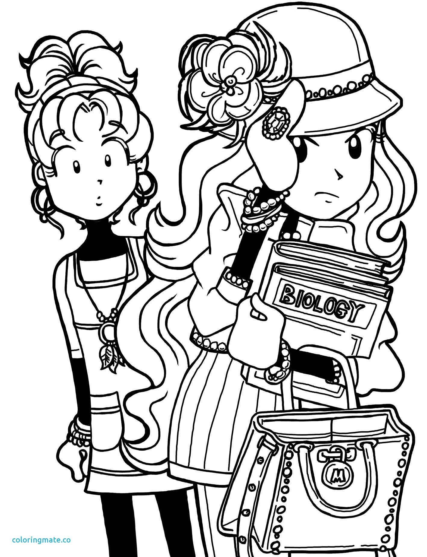 1418x1848 Dork Diaries Coloring Pages Fresh Free Of Nikki Maxwell Coloriafes