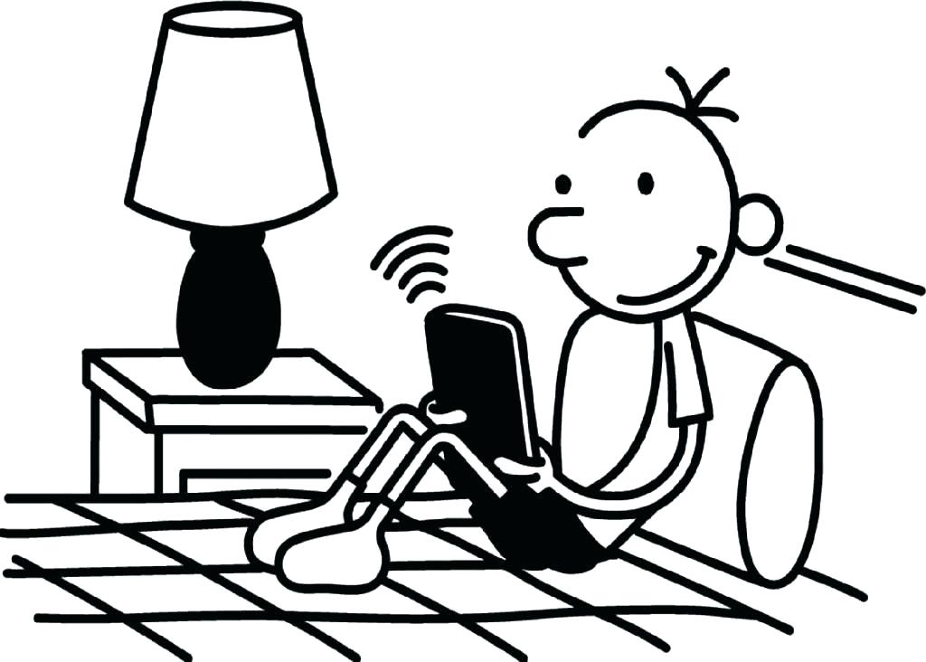 1024x732 Diary Of A Wimpy Kid Free Colouring Pages