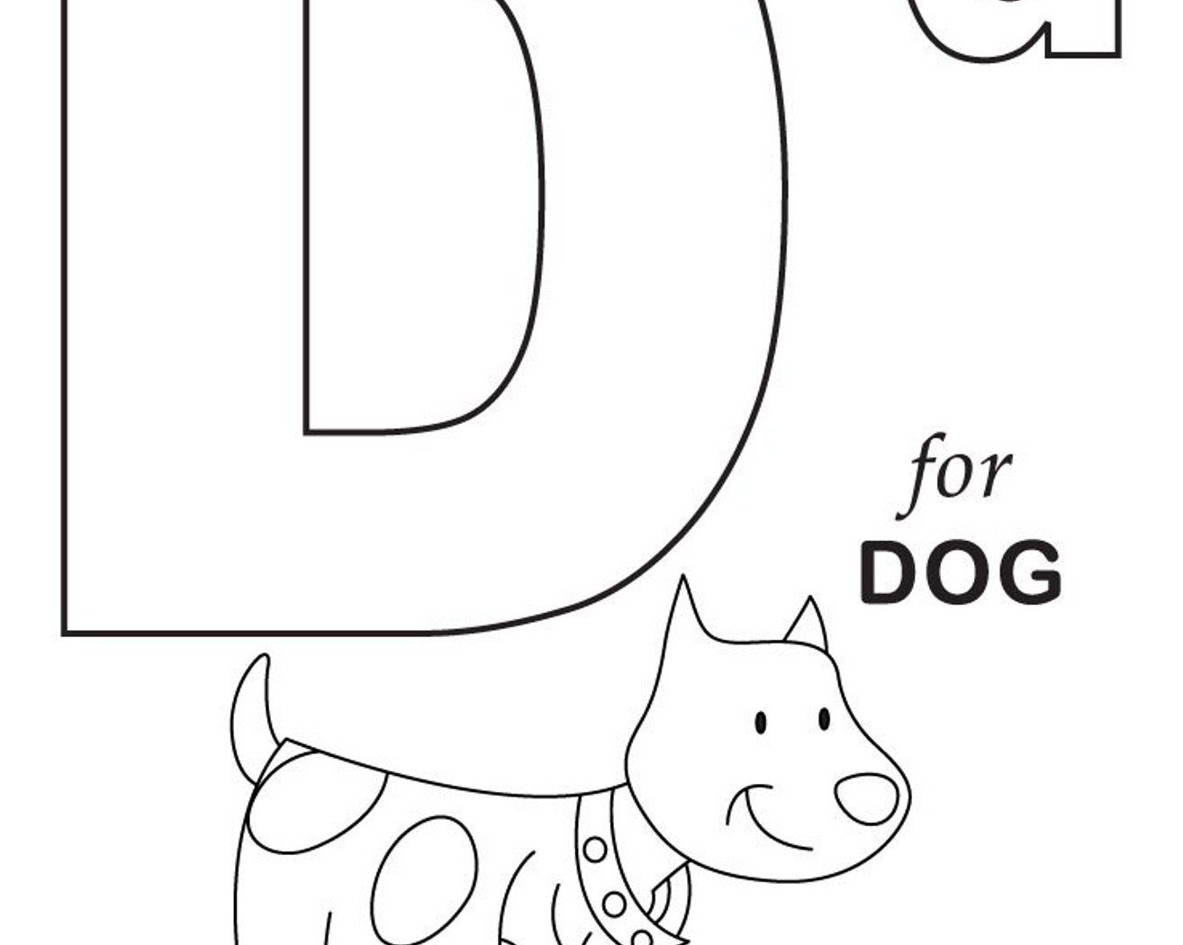 1314x1050 Letter D Coloring Pages For Preschoolers Colouring In Cure Page