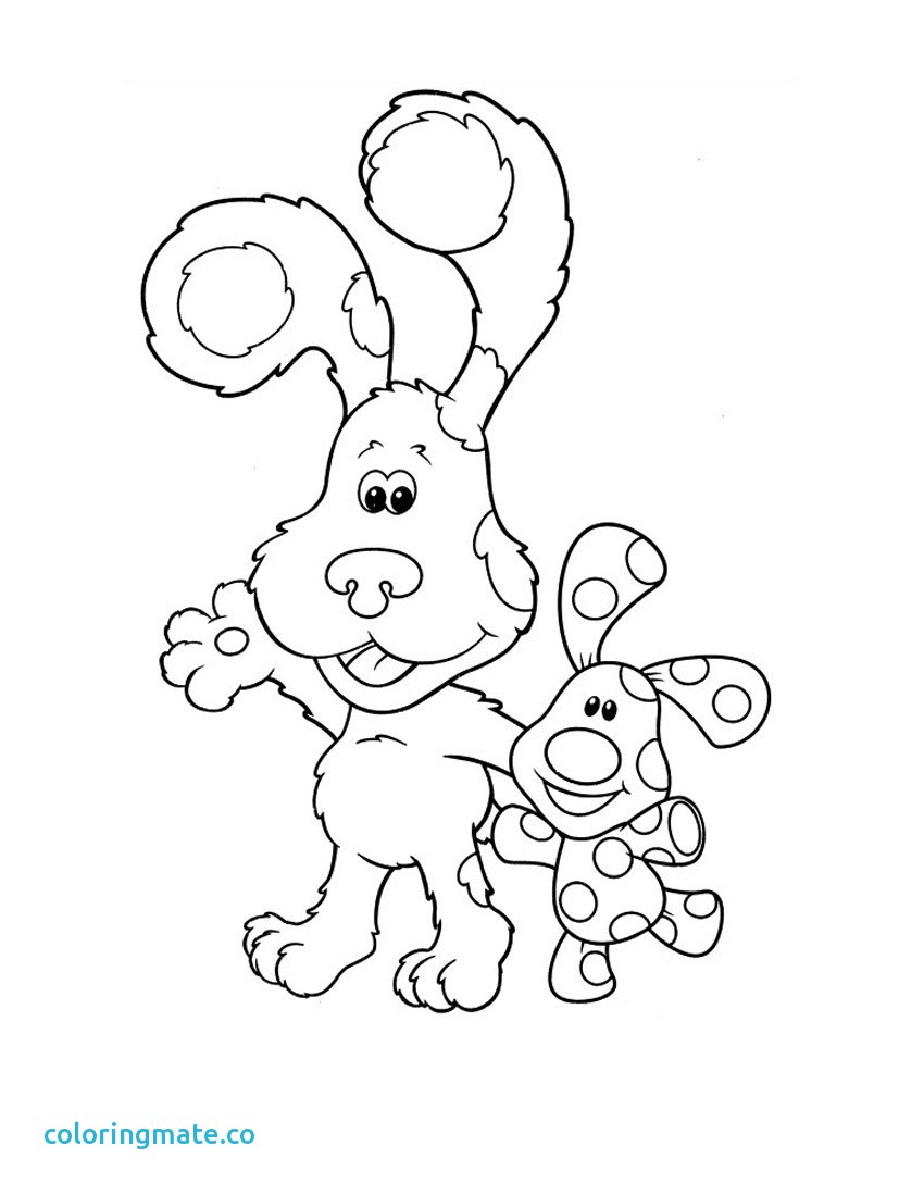 850x1100 Blues Clues Coloring Pages Unique Blues Clues Dictionary Coloring