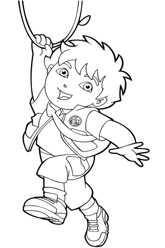 567x850 Diego Coloring Pages Overview With All Kind Of Free Sheets