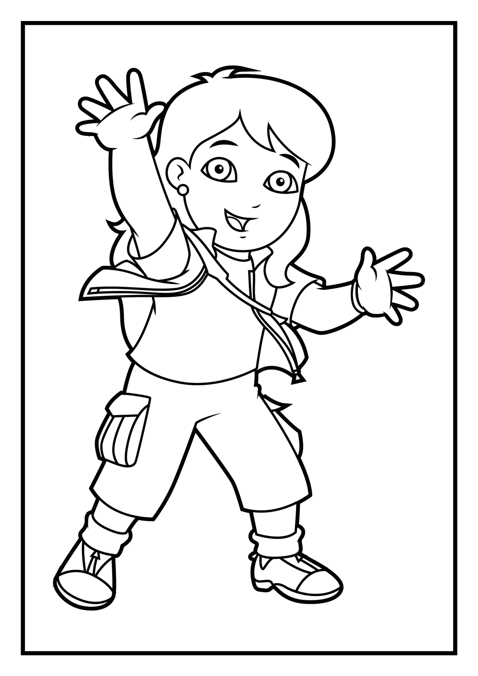 980x1386 Dora Coloring Pages Diego Coloring Pages