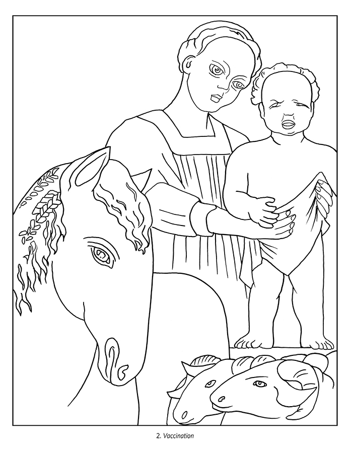 695x900 Diego Rivera The Detroit Industry Murals Coloring Book