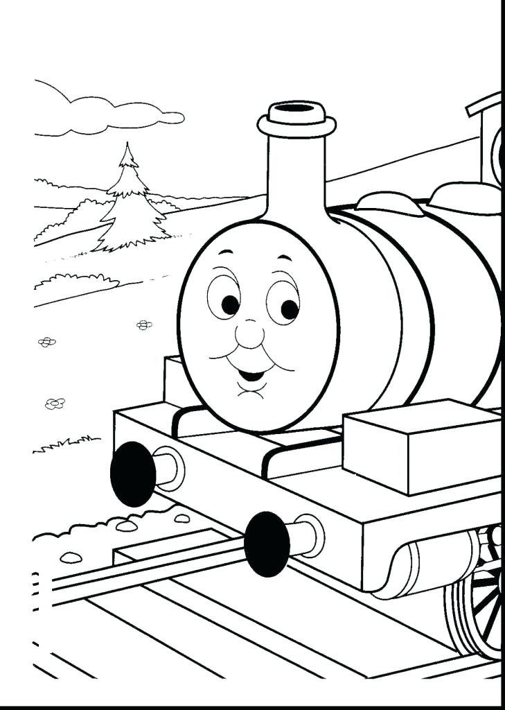 Diesel Train Coloring Pages