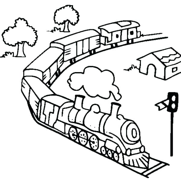 600x600 Diesel 10 Coloring Page Trains Coloring Pages As Toy Train