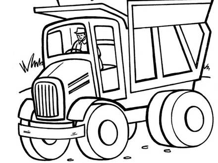 440x330 38 Big Truck Coloring Pages, Big Truck Coloring Pages Hellokidscom