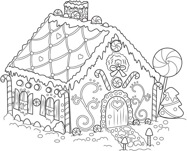 640x517 Difficult Christmas Coloring Pages Forever Coloring