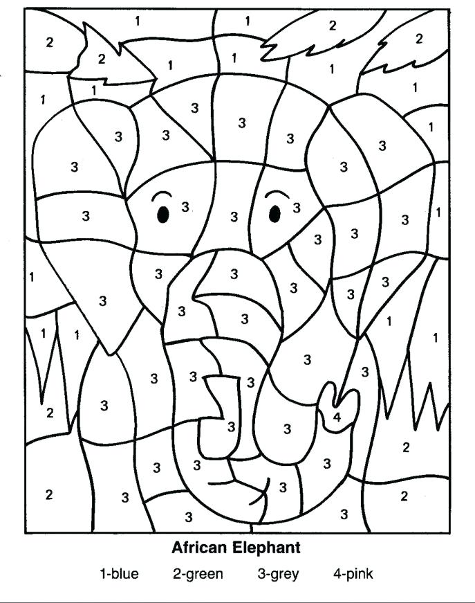 687x871 Complex Color By Number Color By Number Sheets For Complex Color