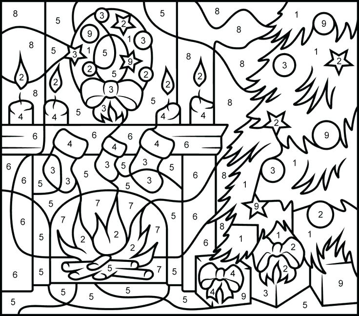 736x648 Hard Color By Number As Well As Color By Numbers Coloring Pages