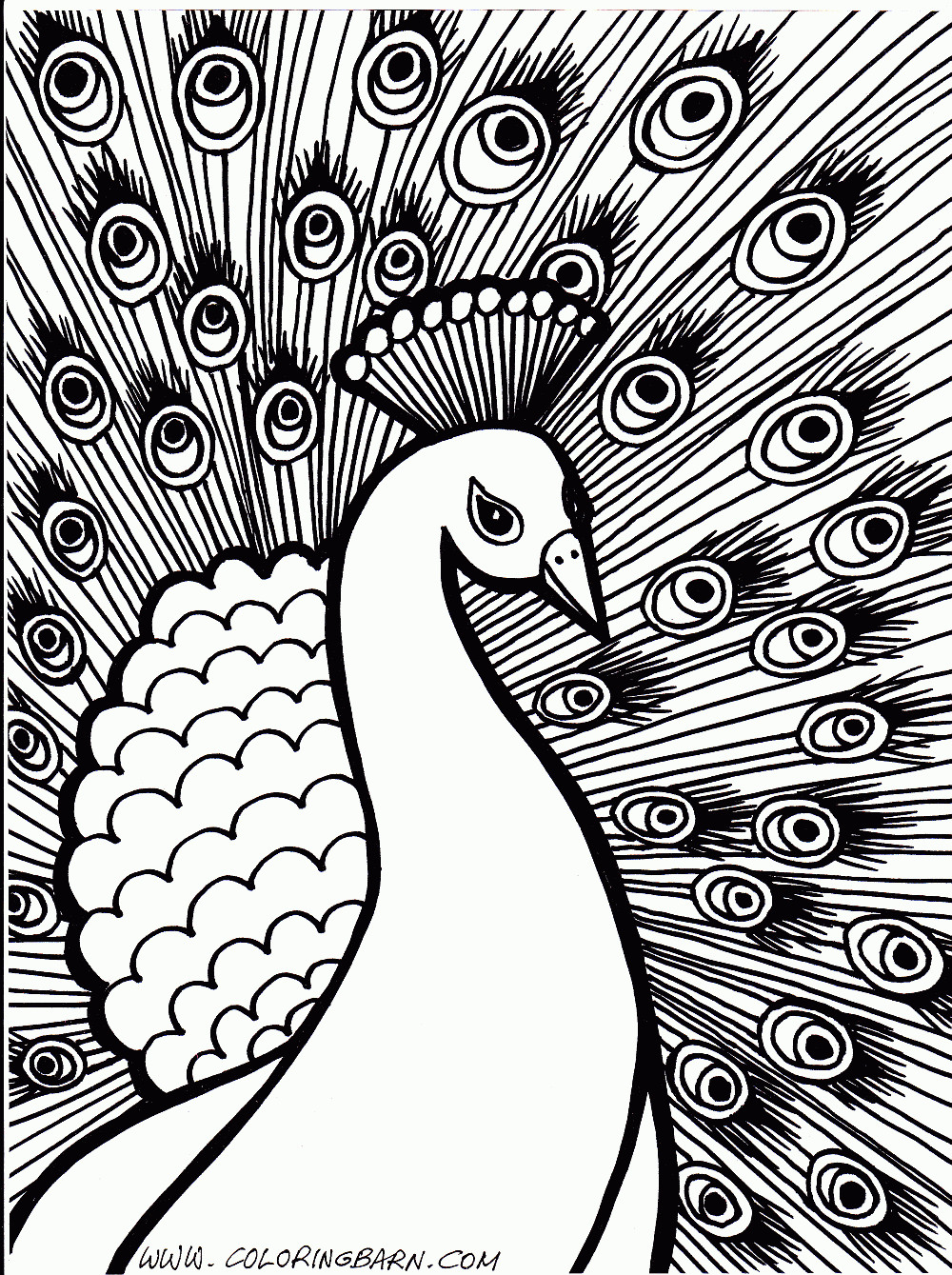 Difficult Coloring Pages