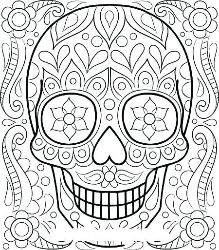 450x513 Hard Coloring Pages