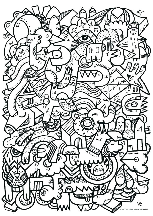 640x905 Coloring Pages And Coloring Books. Difficult Coloring Pages