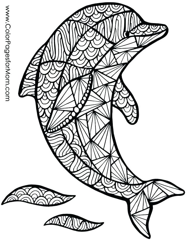 635x820 Lovely Animal Coloring Pages For Adults Or Animal Coloring Pages