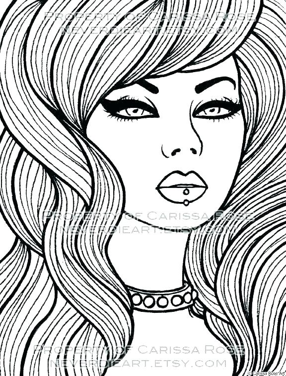 576x756 Difficult Colouring Pages For Adults Printable Kids Coloring
