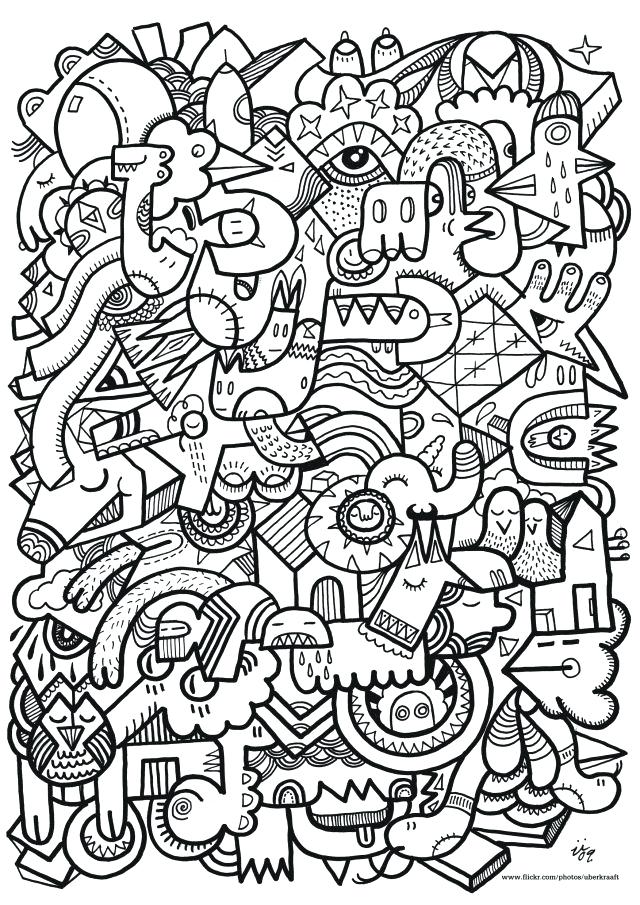 640x905 Difficult Coloring Pages To Print