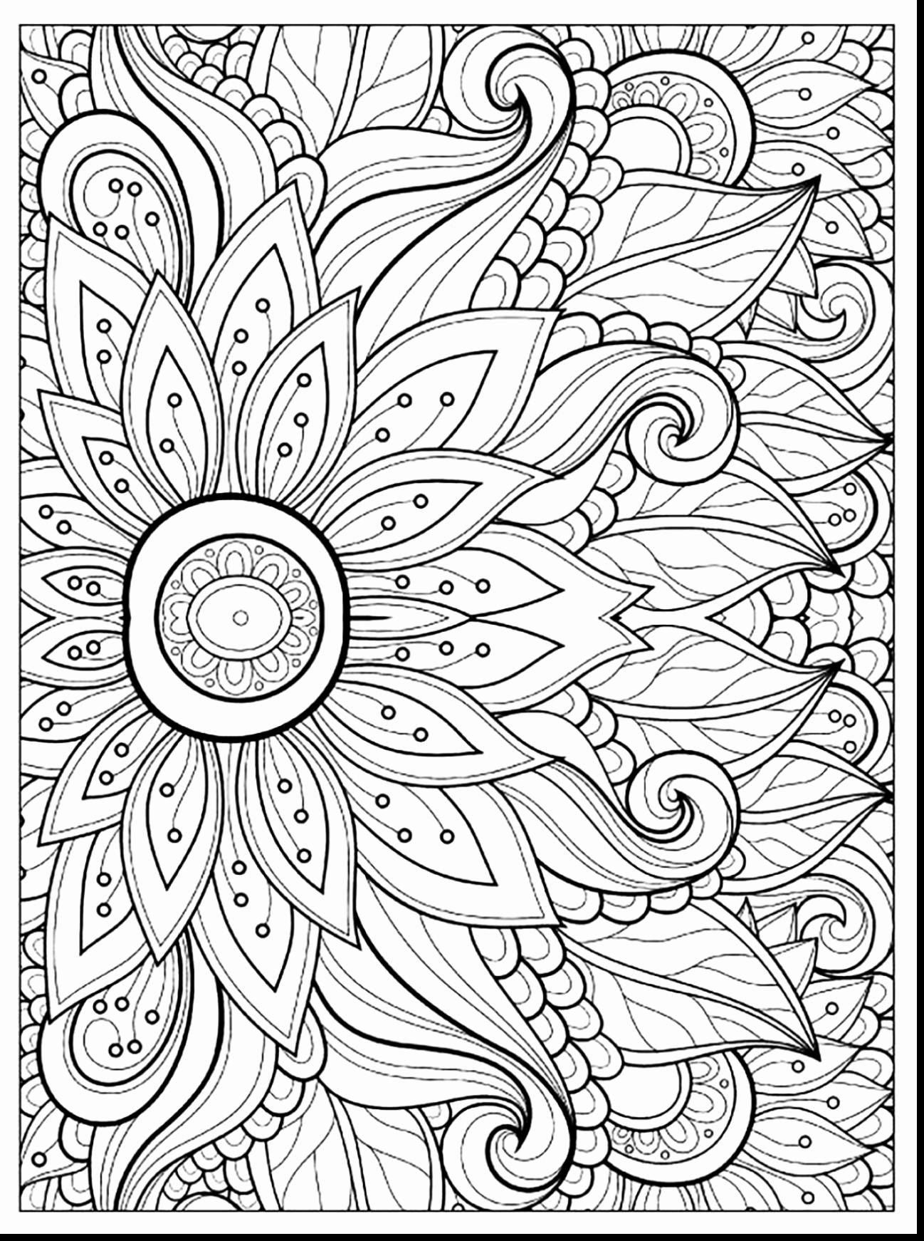 1298x1742 Difficult Halloween Coloring Pages Best Of Hard Coloring Pages